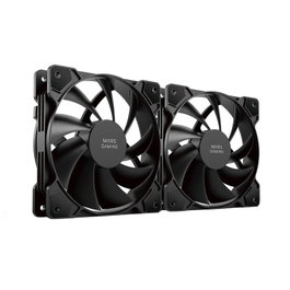 Mars Gaming Pack 2 Ventiladores MF-PWMX2 12cm Negro